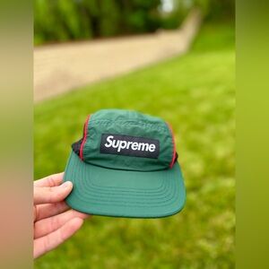 Supreme green hat